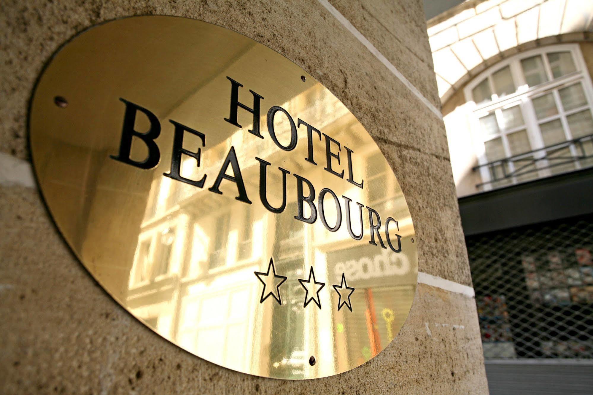 Hotel Beaubourg París Exterior foto
